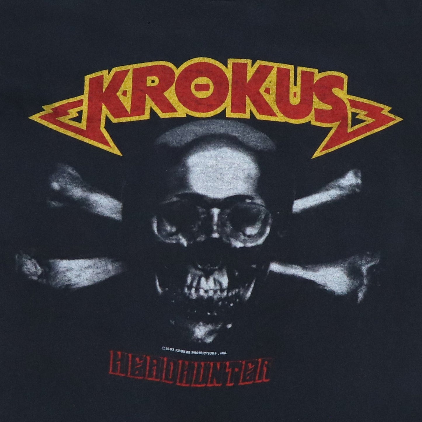 1983 Krokus World Tour Shirt Style002