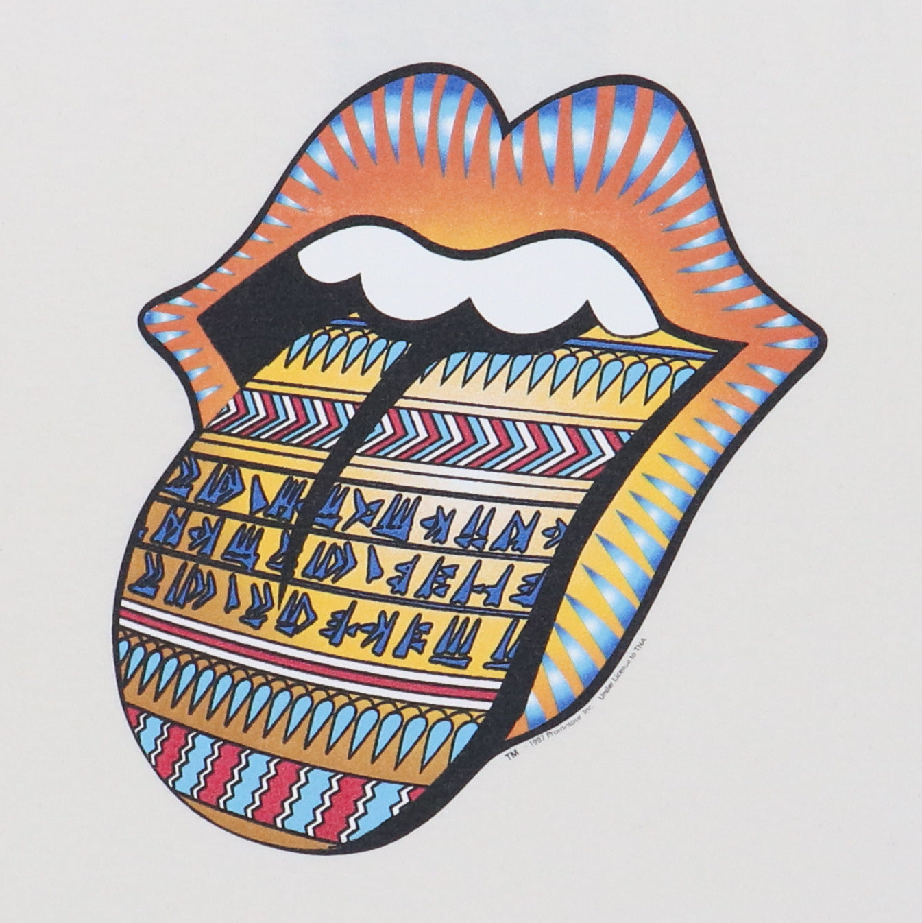 1997 Rolling Stones Bridges To Babylon Tour Shirt Style019