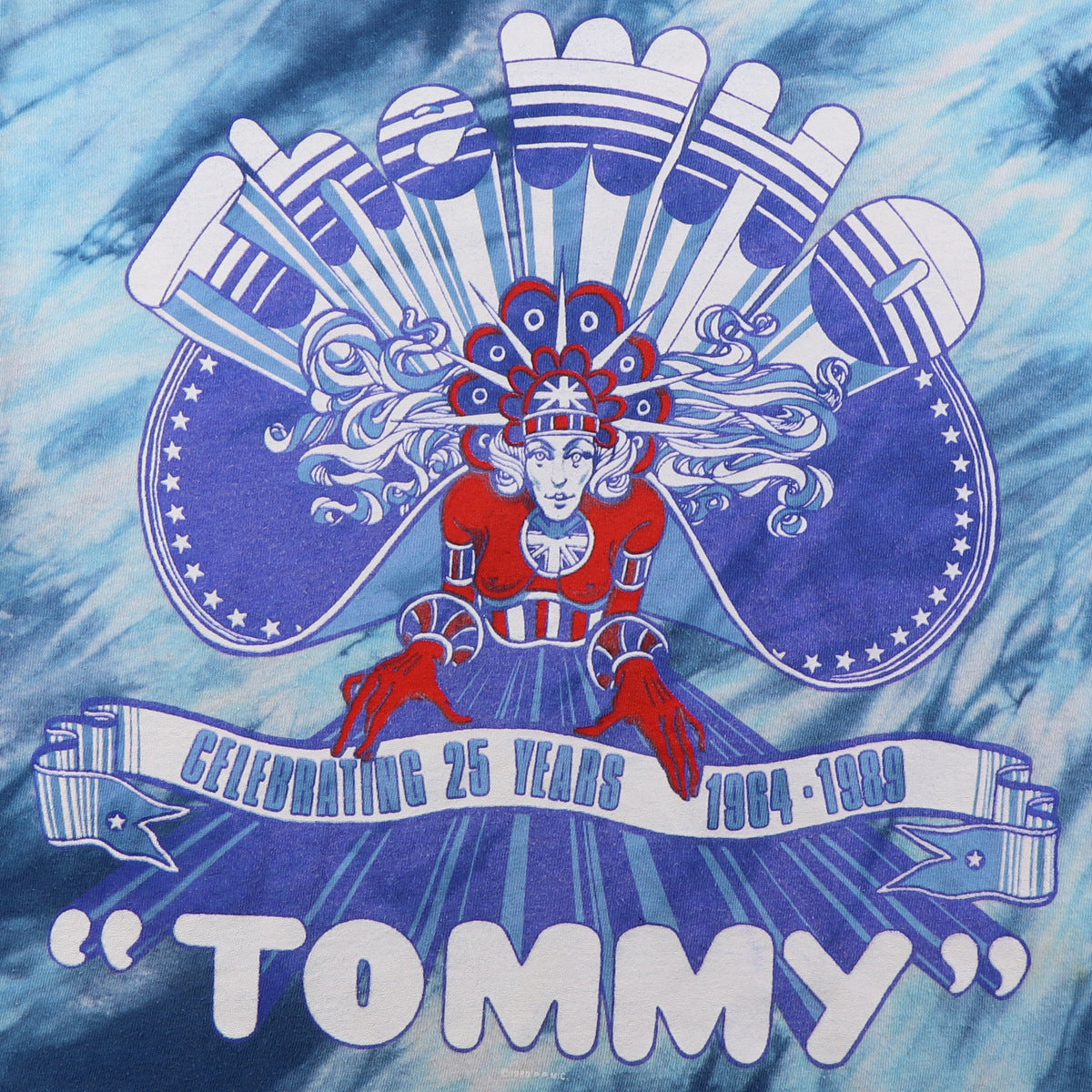 1989 The Who Tommy Tie Dye Shirt Style002