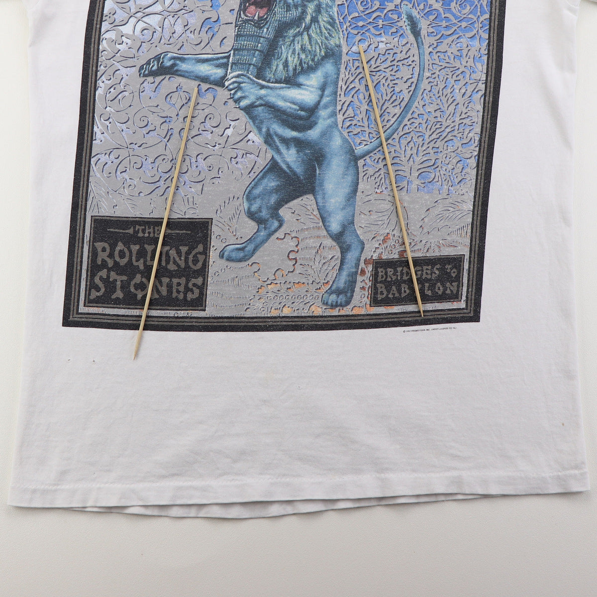 1997 Rolling Stones Bridges To Babylon Tour Shirt Style013