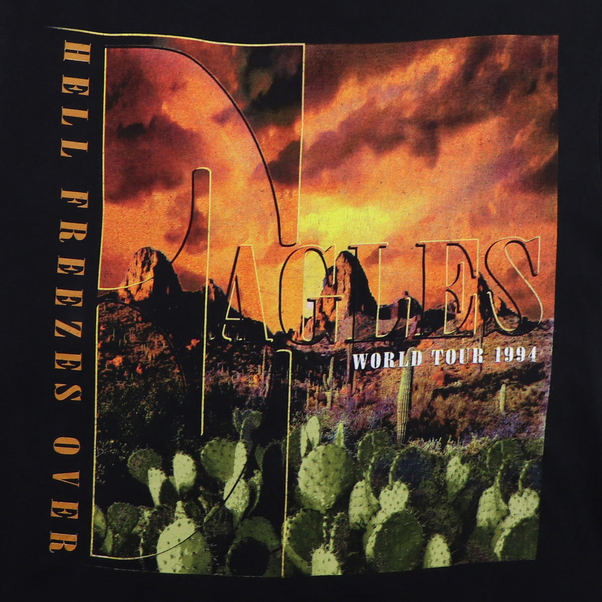 1994 Eagles Hell Freezes Over World Tour Shirt Style002