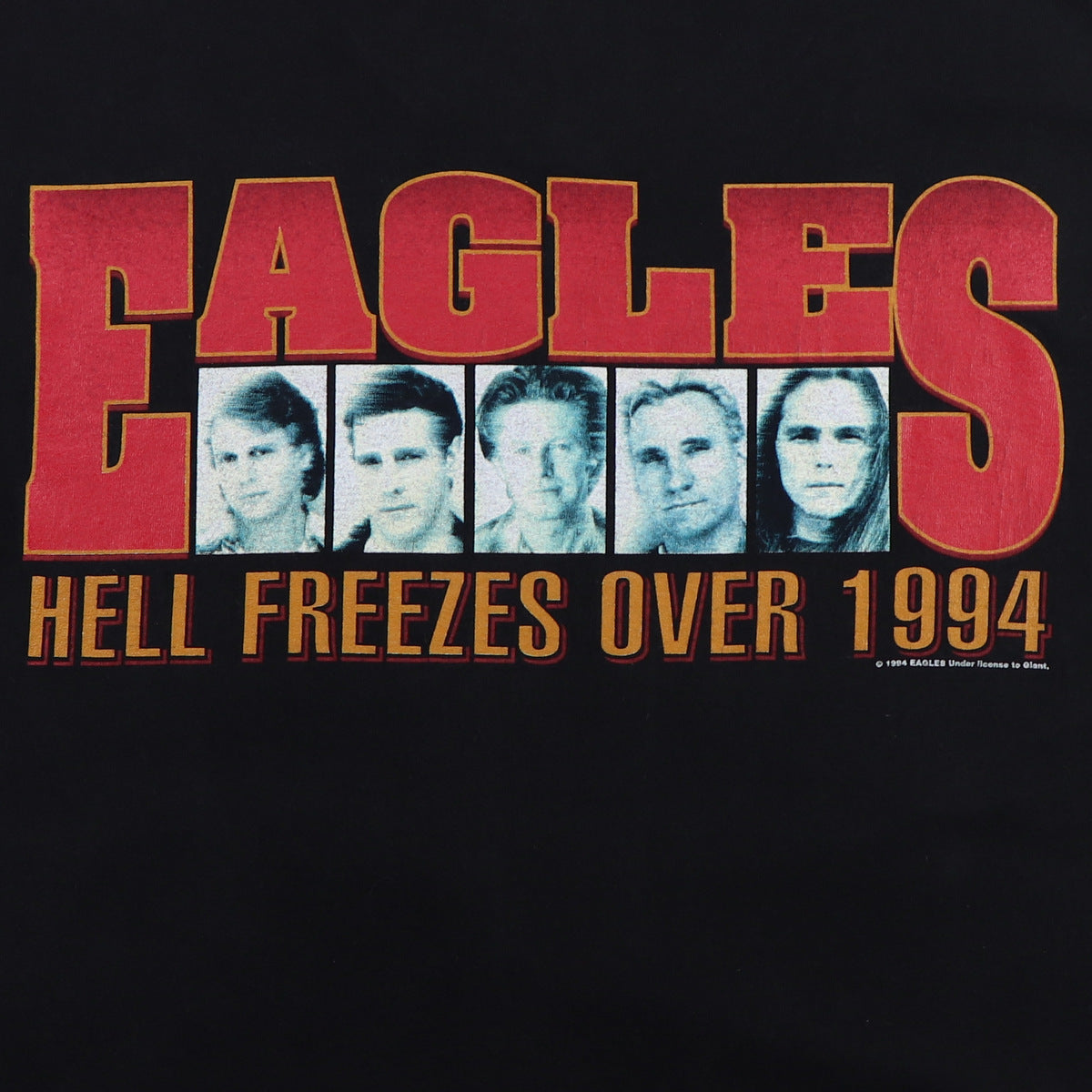 1994 Eagles Hell Freezes Over World Tour Shirt Style002
