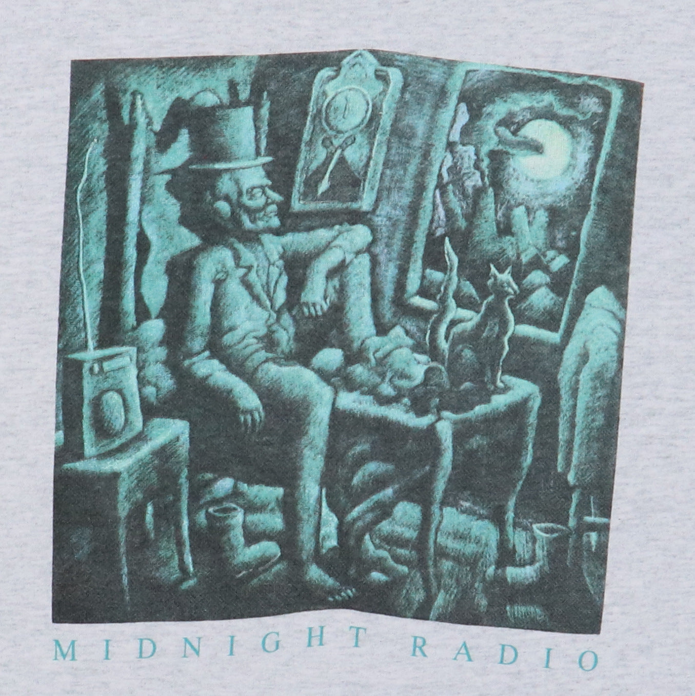 1990 Big Head Todd And The Monsters Midnight Radio Shirt Style001