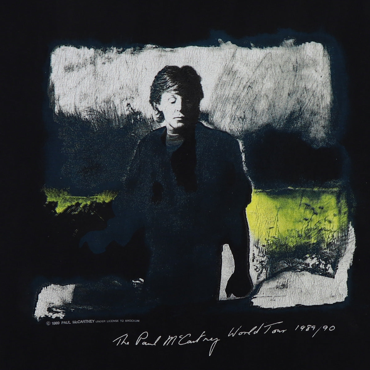 1989 Paul McCartney World Tour Shirt Style003