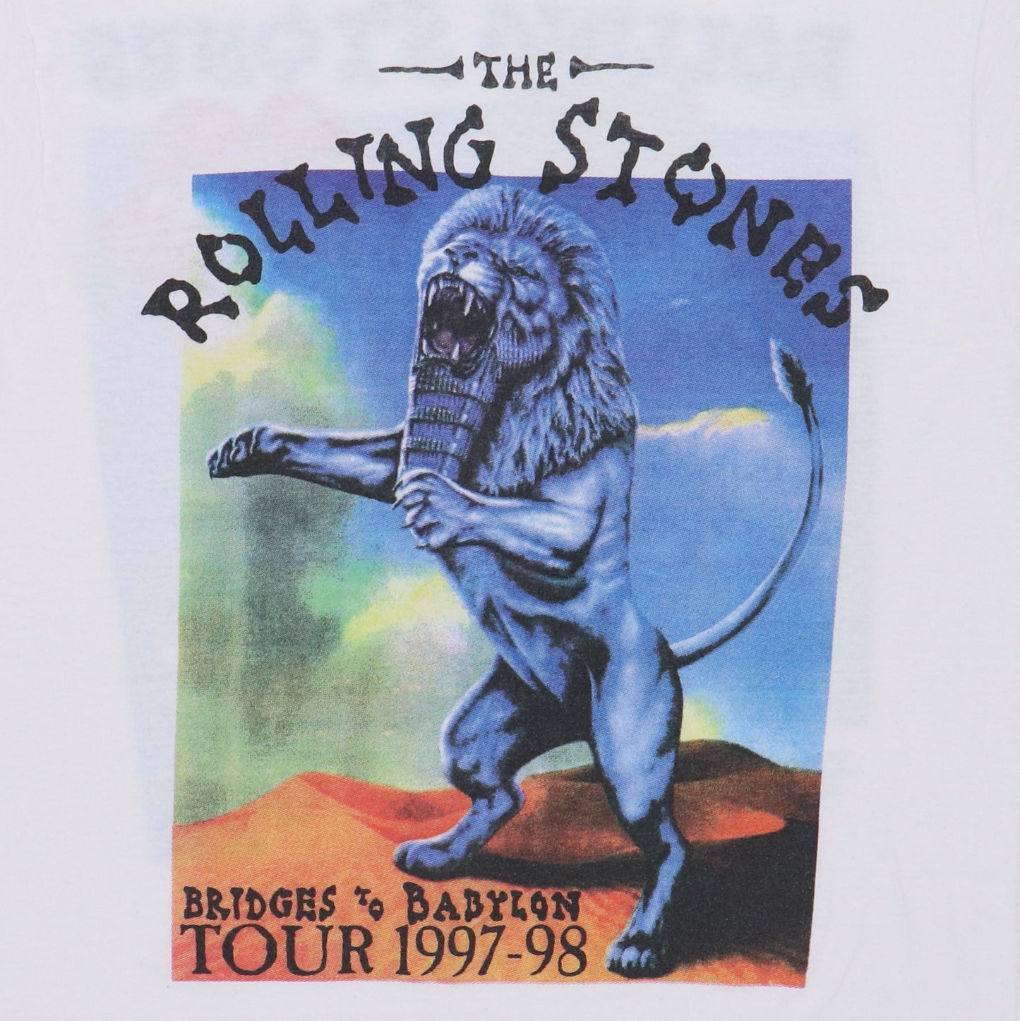 1997 Rolling Stones Bridges To Babylon Tour Shirt Style020