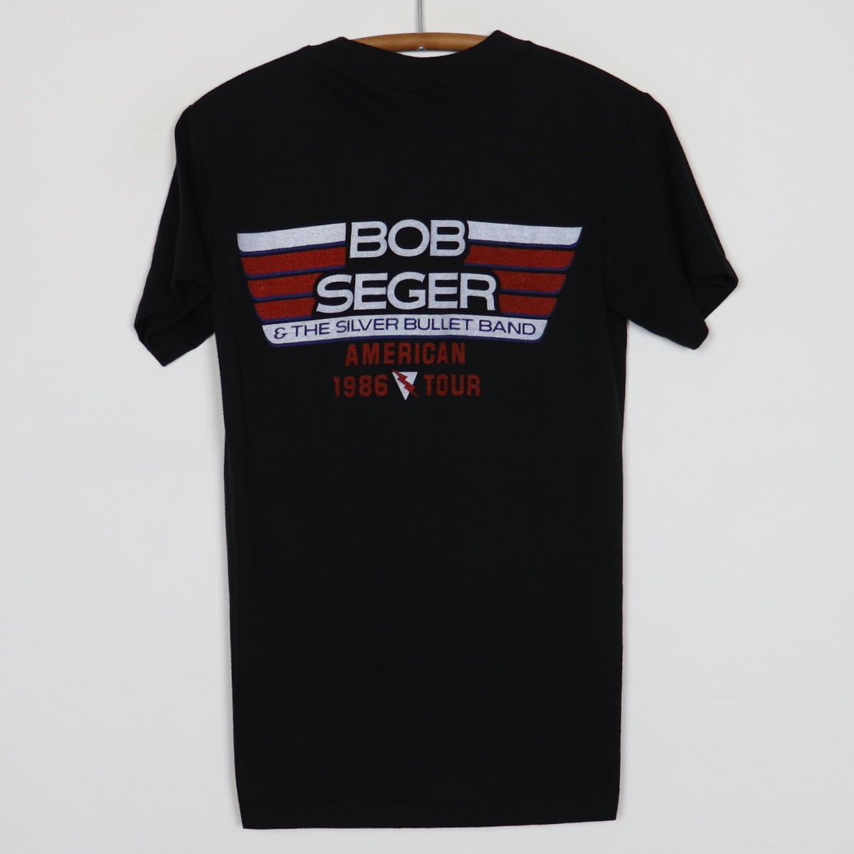 1986 Bob Seger & The Silver Bullet Band American Tour Shirt Style001