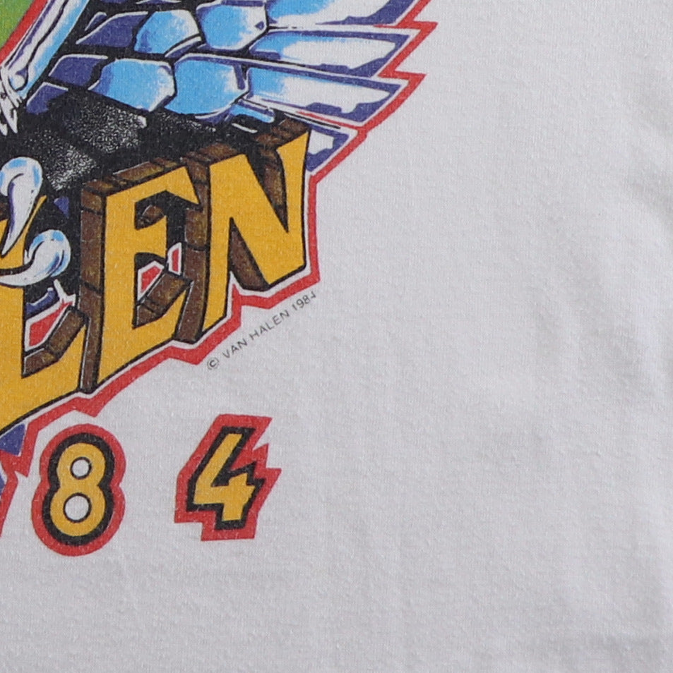 1984 Van Halen Tour Of The World Jersey Shirt Style001