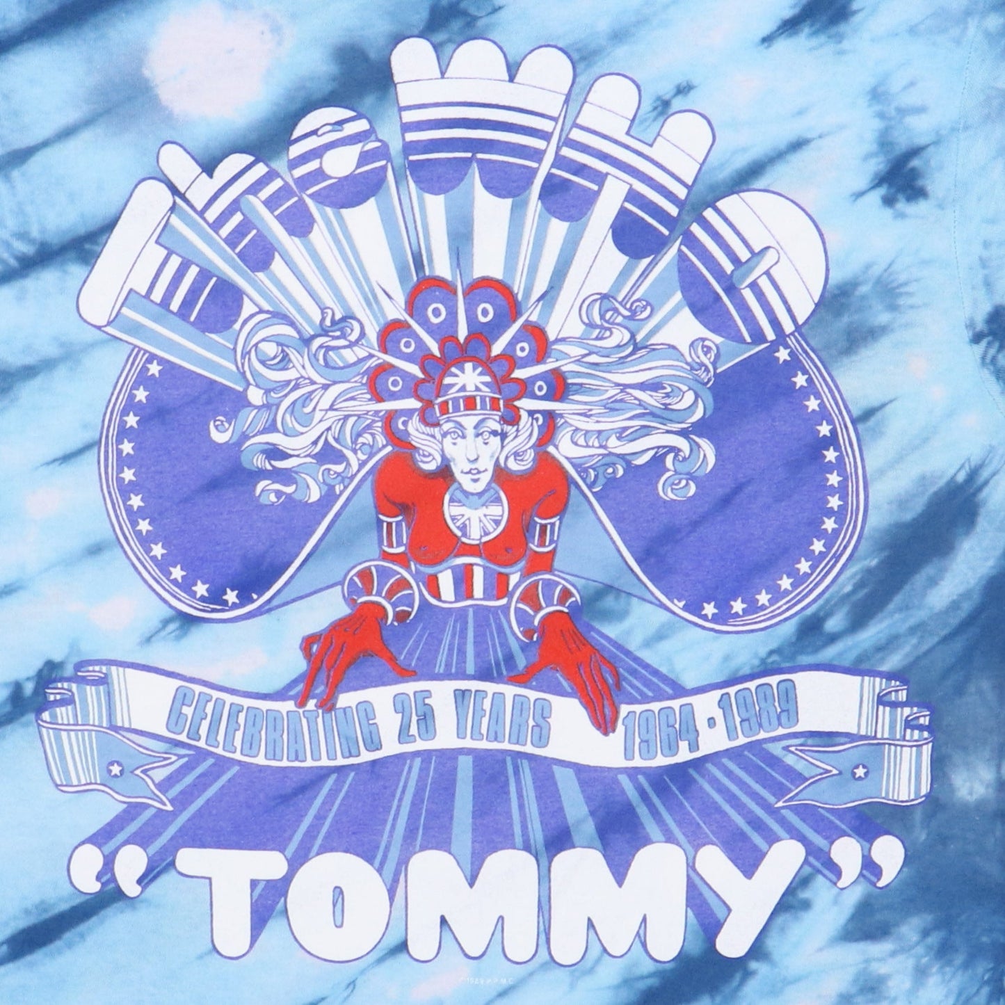1989 The Who Tommy Tie Dye Shirt Style003