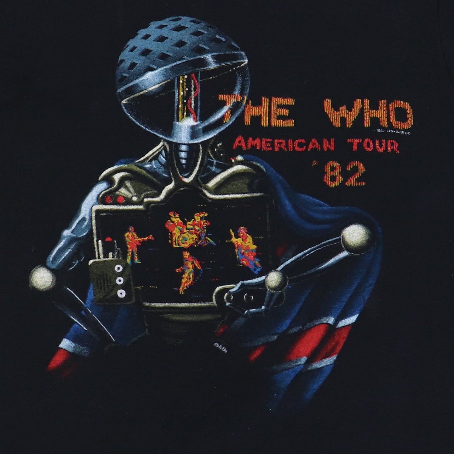 1982 The Who American Tour Shirt Style004