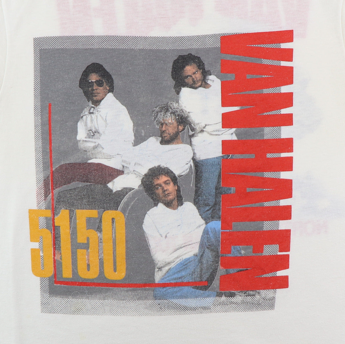 1986 Van Halen 5150 North American Tour Shirt Style001