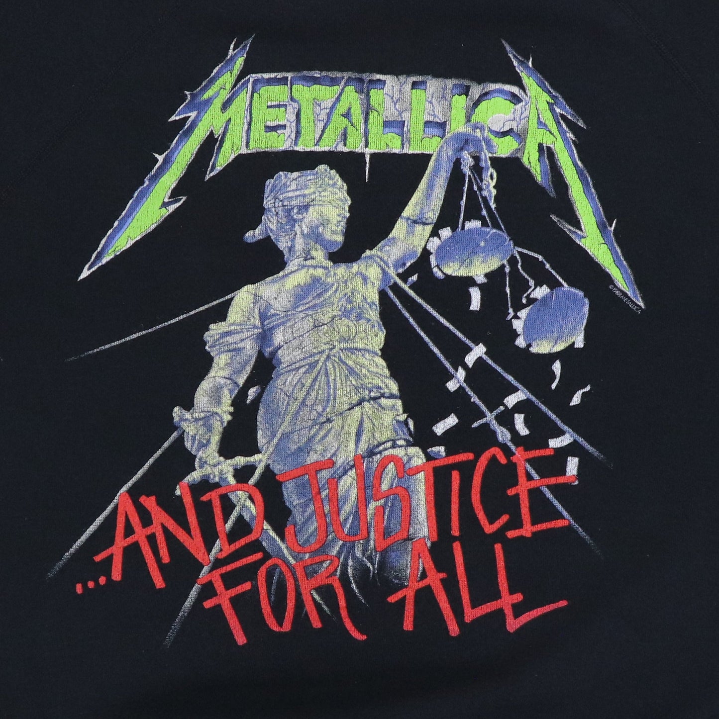 1988 Metallica And Justice For All Tour Sweatshirt Style001