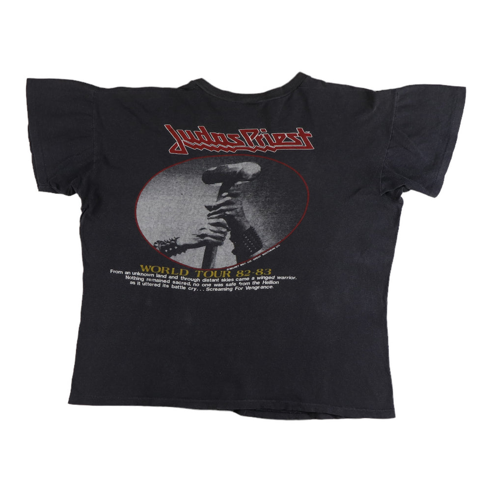 1982 Judas Priest Screaming For Vengeance World Tour Shirt Style002