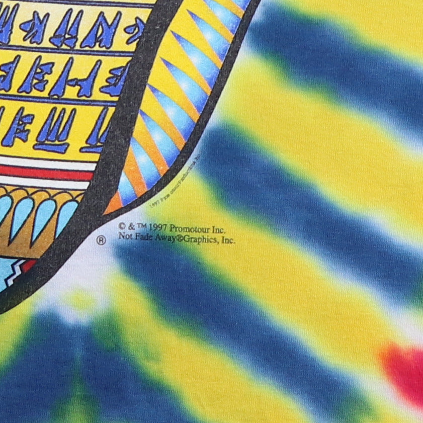 1997 Rolling Stones Bridges To Babylon Tour Tie Dye Shirt Style001