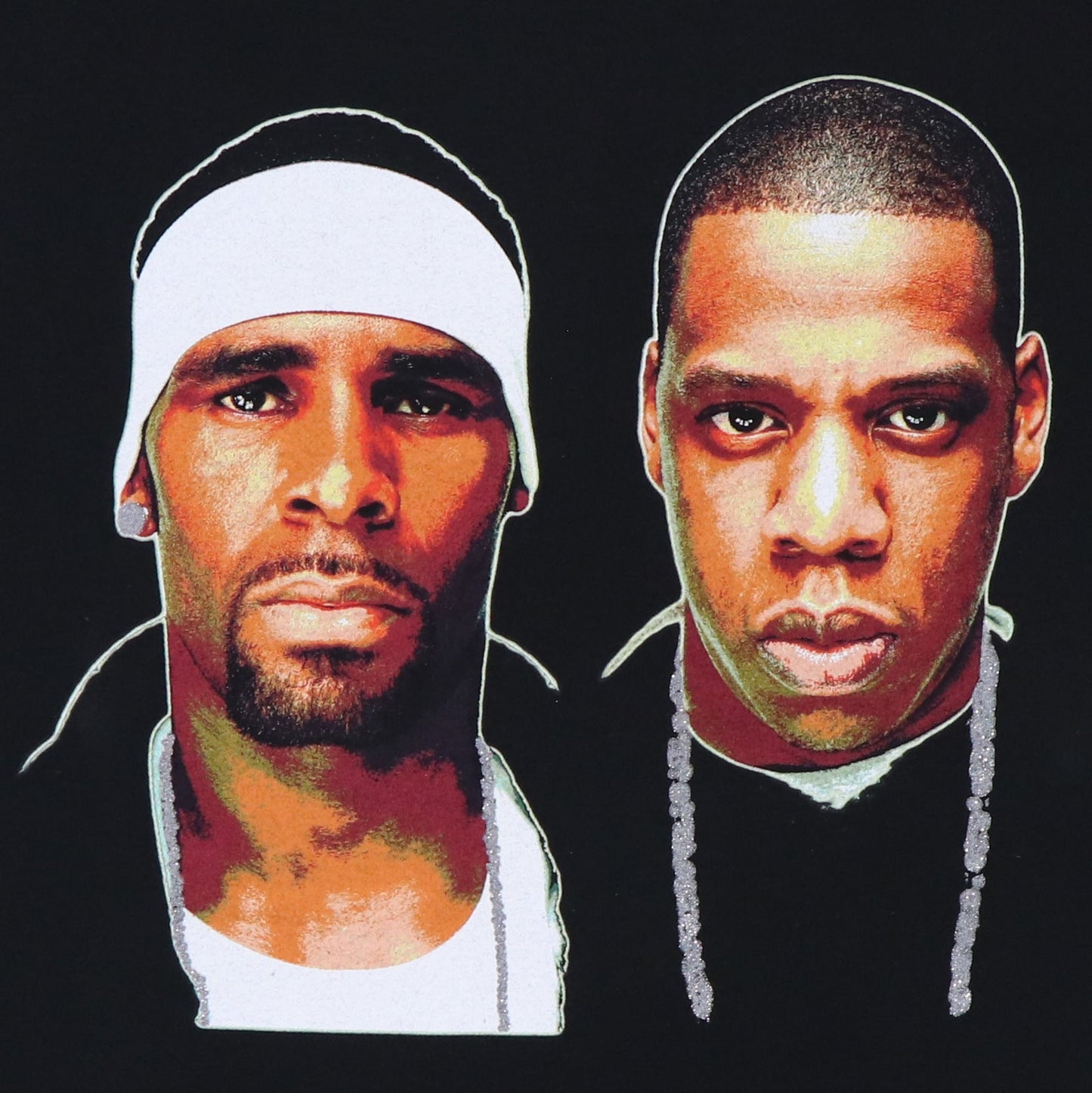 2002 Jay-Z R Kelly Best Of Both Worlds Tour Shirt Style001