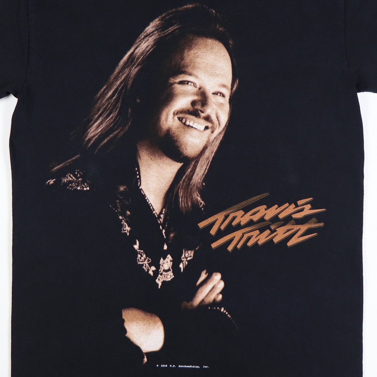 1998 Travis Tritt Burning Thunder Tour Shirt Style001