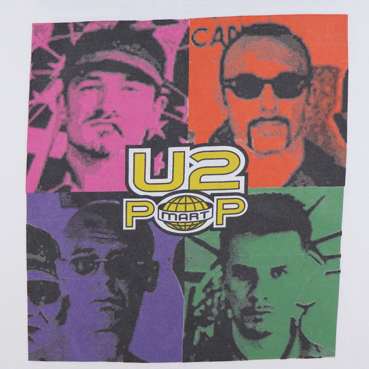 1990 U2 Popmart World Tour Shirt