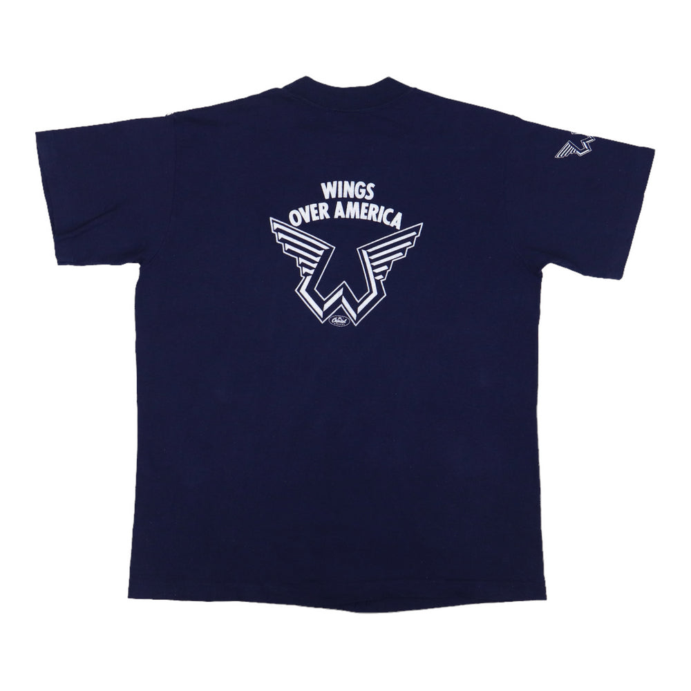 1976 Wings Over America Capitol Records Promo Shirt Style002