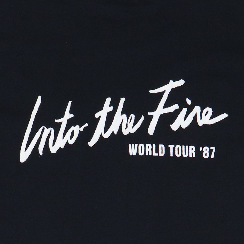 1987 Bryan Adams Into The Fire World Tour Shirt Style002