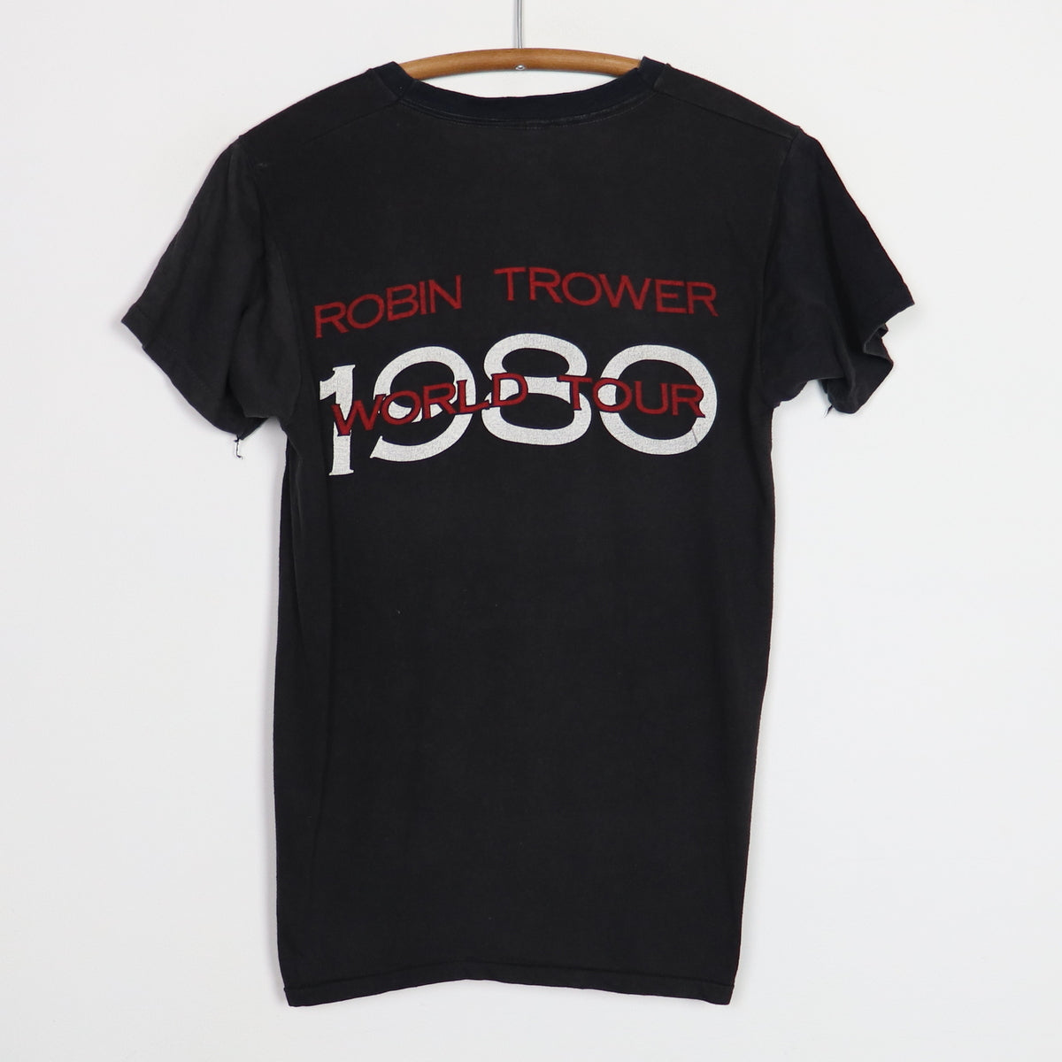 1980 Robin Trower Victims Of The Fury World Tour Shirt