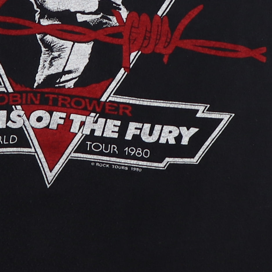 1980 Robin Trower Victims Of The Fury World Tour Shirt