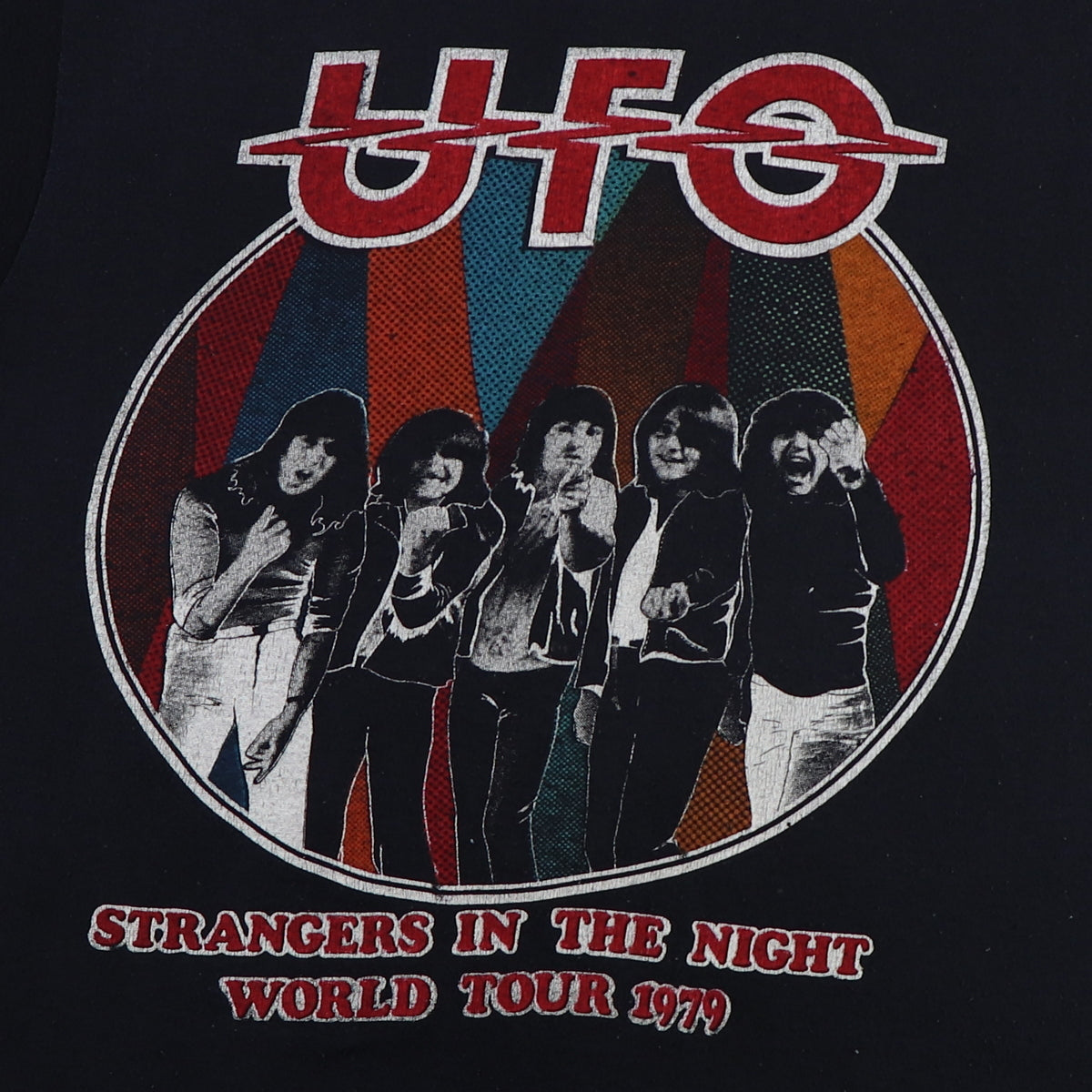 1979 UFO Strangers In The Night World Tour Shirt