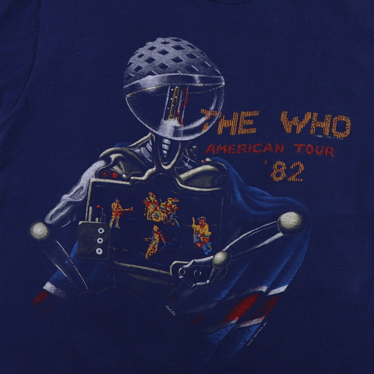 1982 The Who American Tour Shirt Style003
