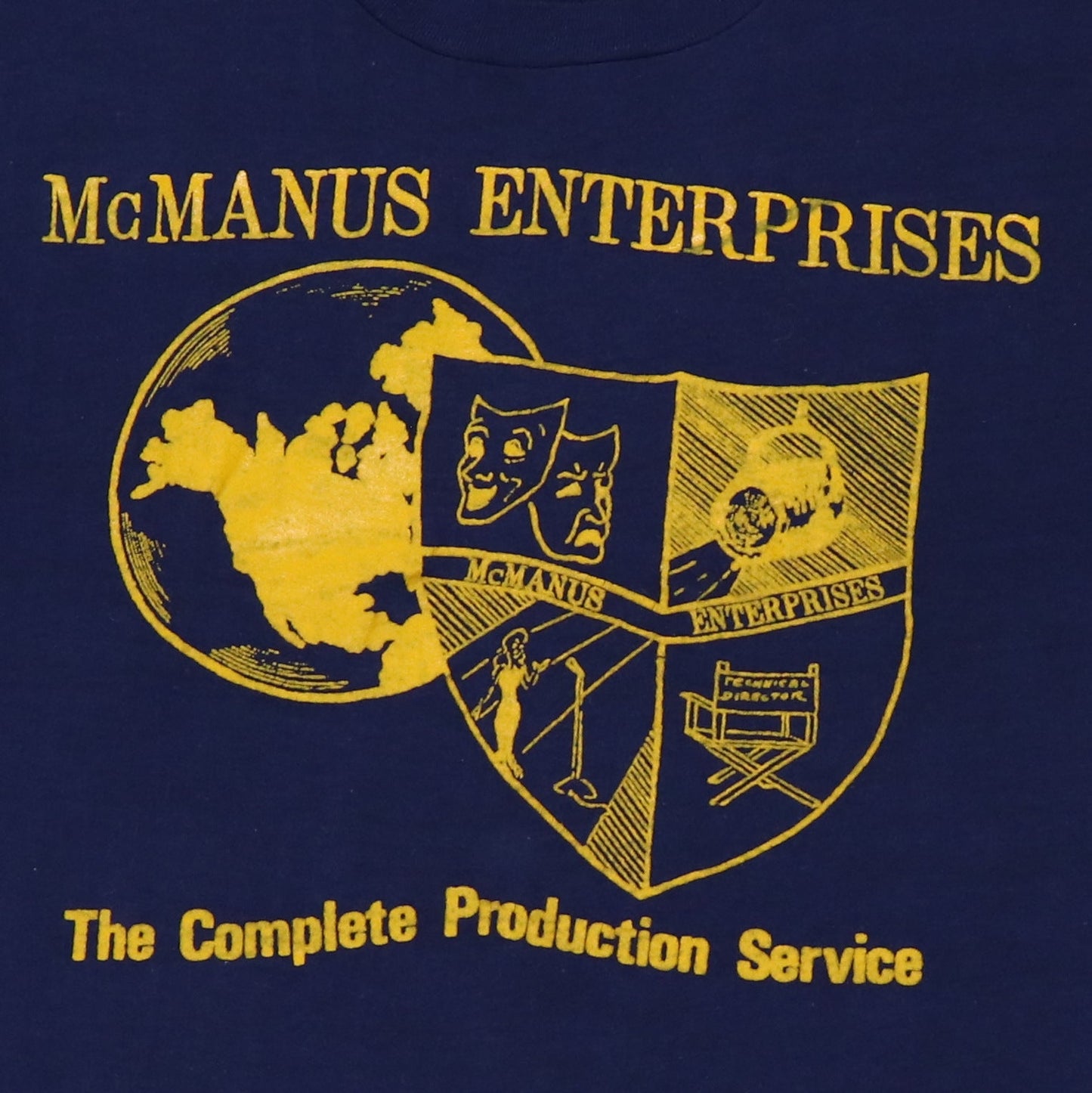 1970s McManus Enterprises Complete Production Service Shirt Style001