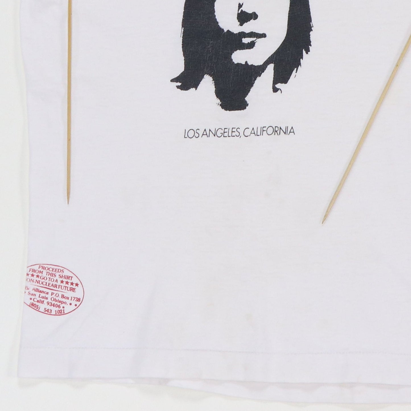 1970s Jackson Browne Los Angeles California Non-Nuclear Future Shirt Style001