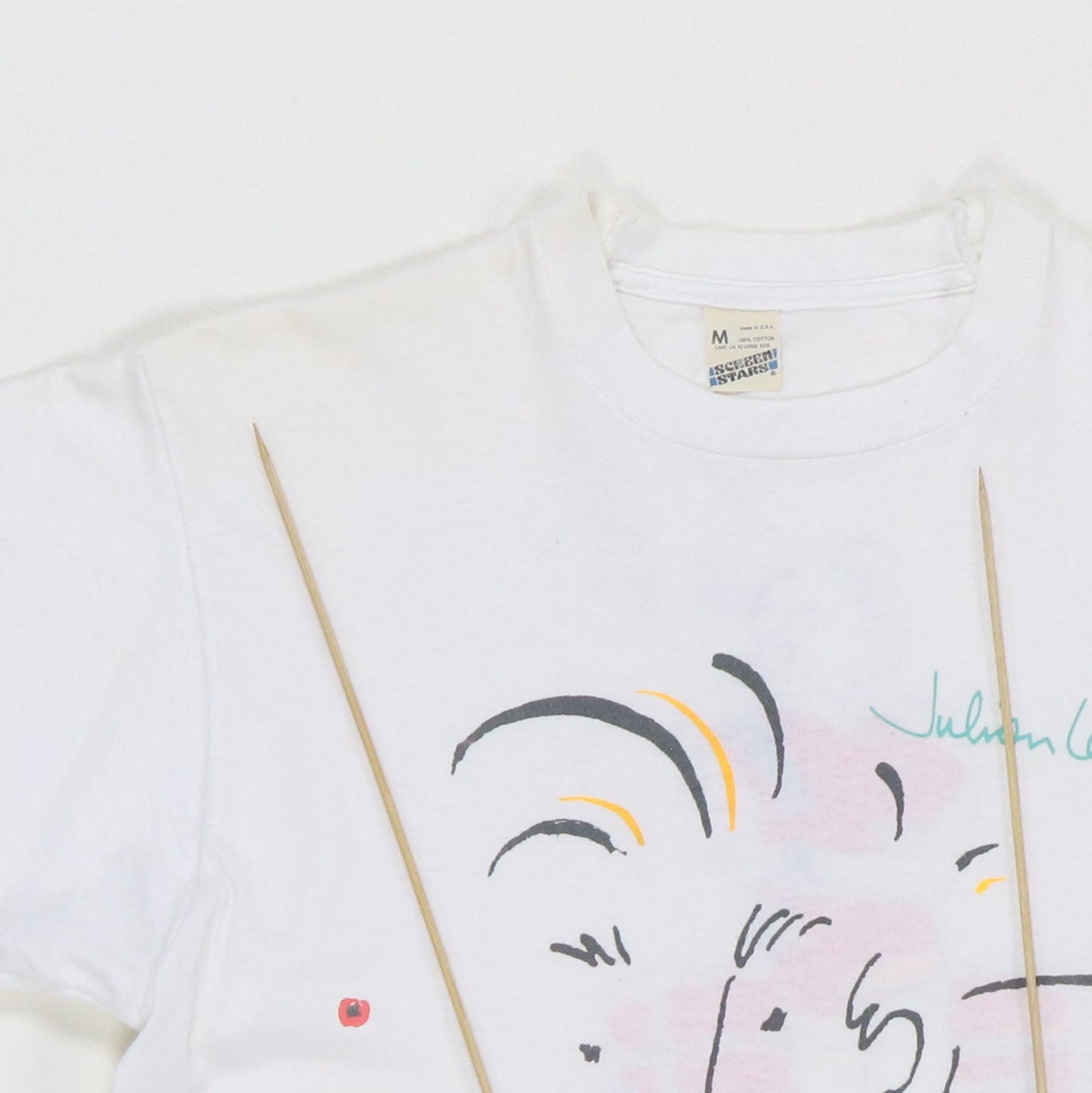 1986 Julian Lennon The Secret Value Of Day Dreaming World Tour Shirt Style001