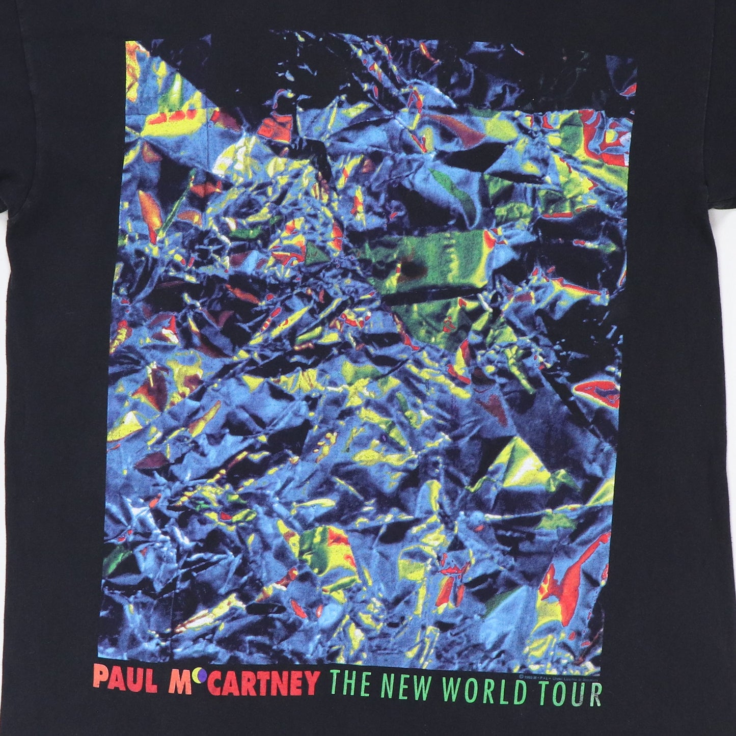 1993 Paul McCartney New World Tour Shirt Style004