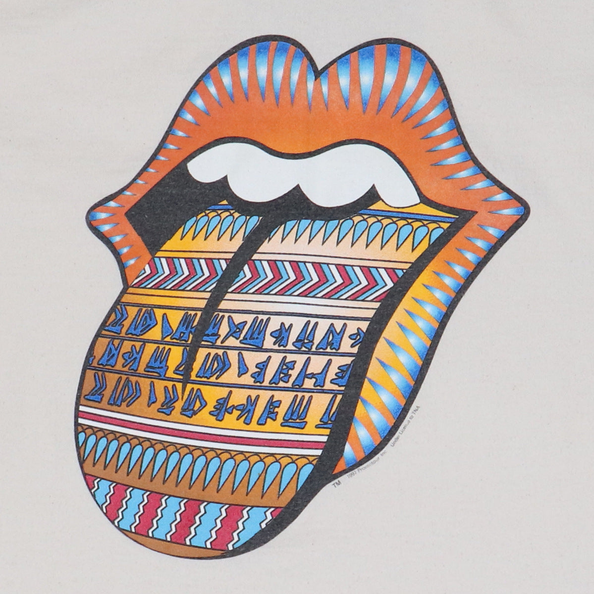 1997 Rolling Stones Bridges To Babylon Tour Shirt Style015