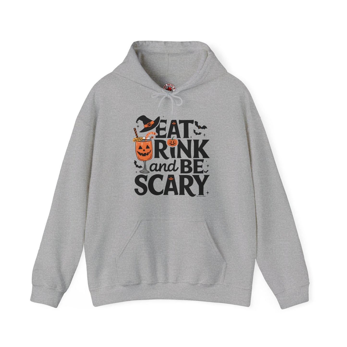 Eat Drink and Be Scary Hooded Sweatshirt
