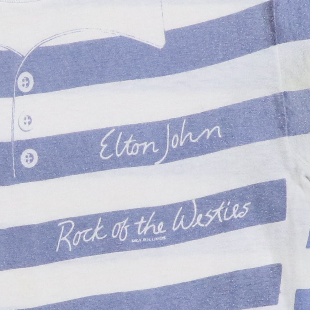 1975 Elton John Rock Of The Westies Promo Shirt Style001