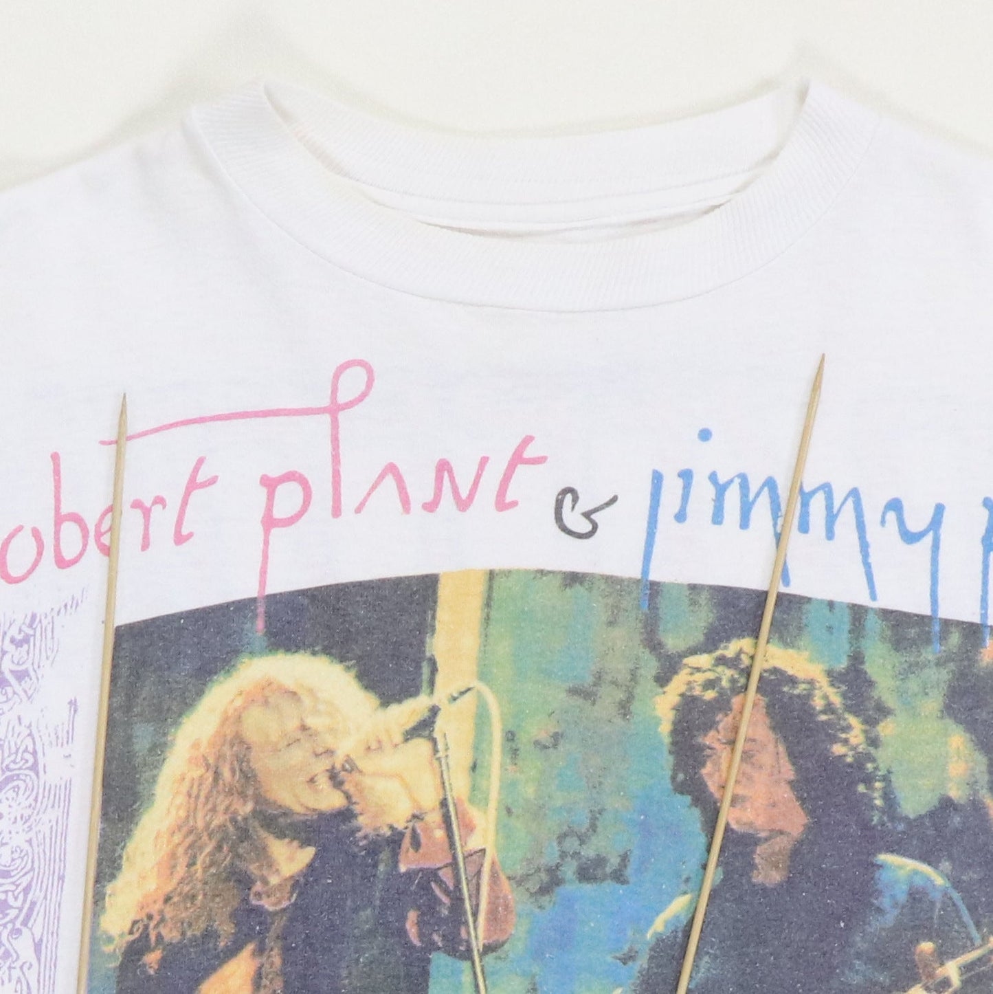 1995 Jimmy Page Robert Plant No Quarter World Tour Shirt Style003