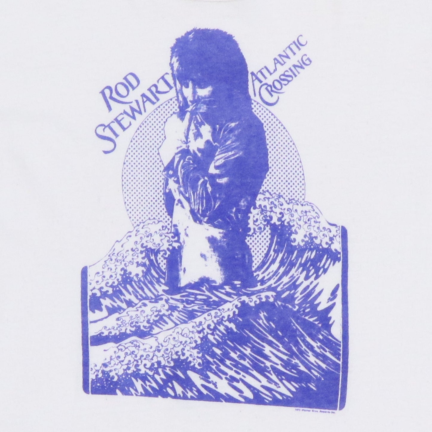 1975 Rod Stewart Atlantic Crossing Long Sleeve Promo Shirt Style001