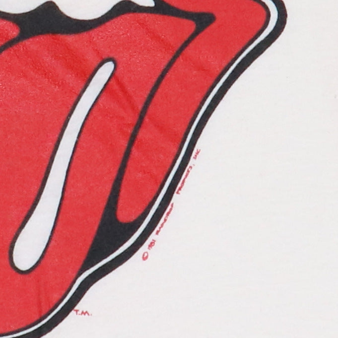 1981 Rolling Stones Tour Jersey Shirt Style002