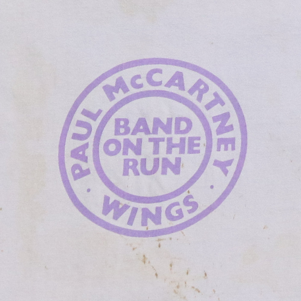 1973 Wings Paul McCartney Band On The Run Promo Shirt Style004