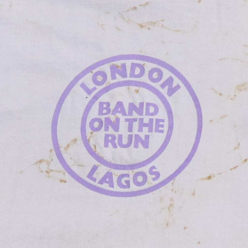 1973 Wings Paul McCartney Band On The Run Promo Shirt Style004