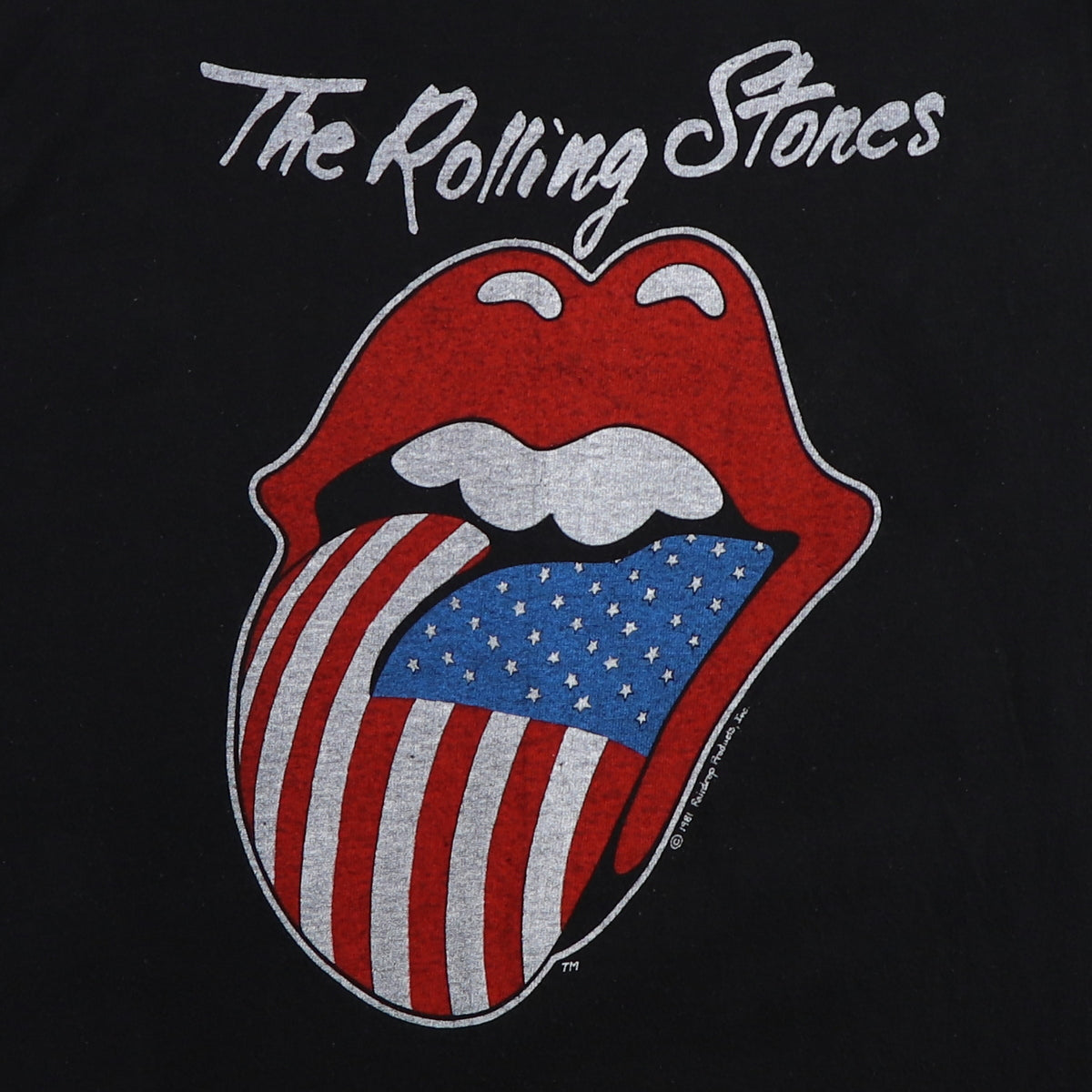 1981 Rolling Stones North American Tour Shirt Style003