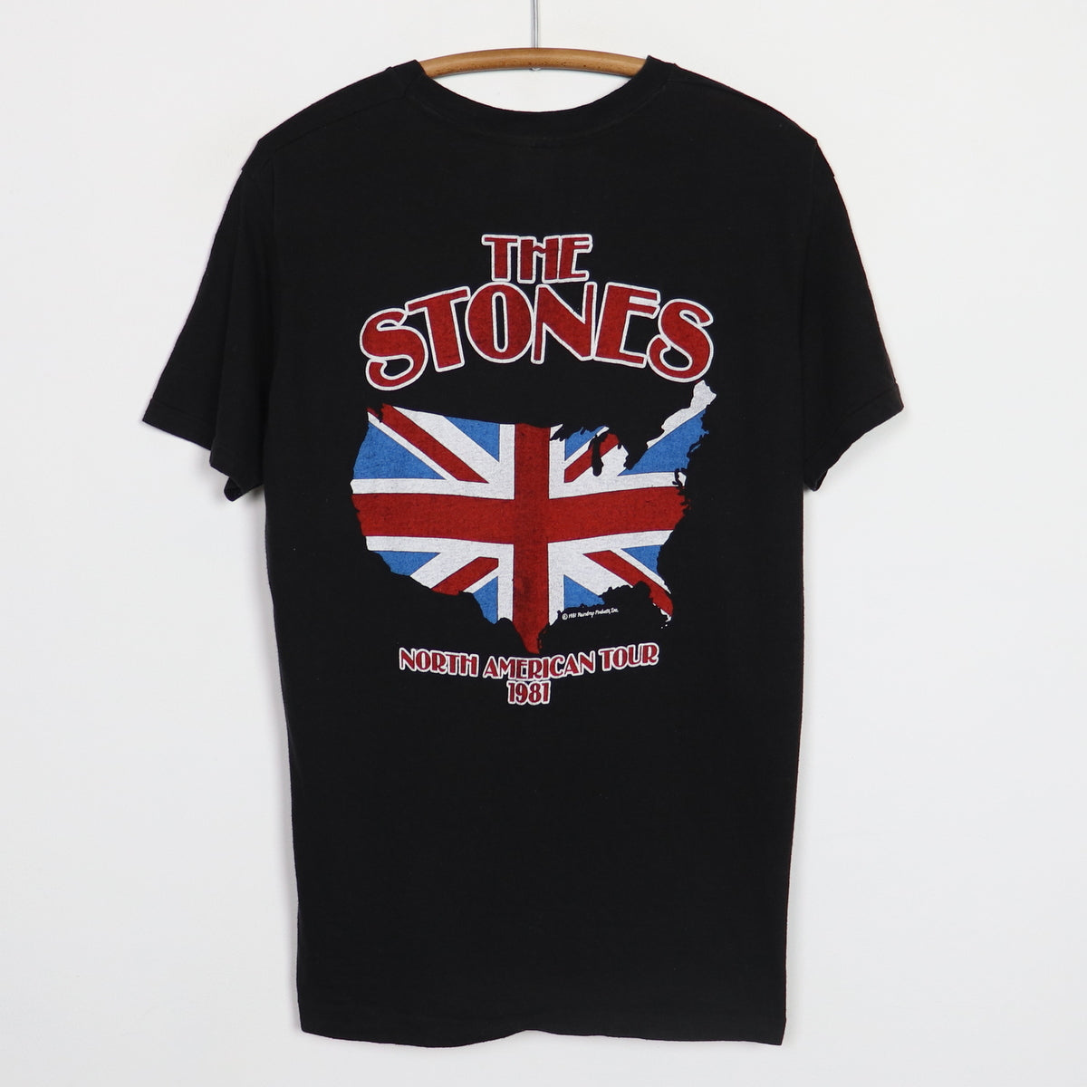 1981 Rolling Stones North American Tour Shirt Style003