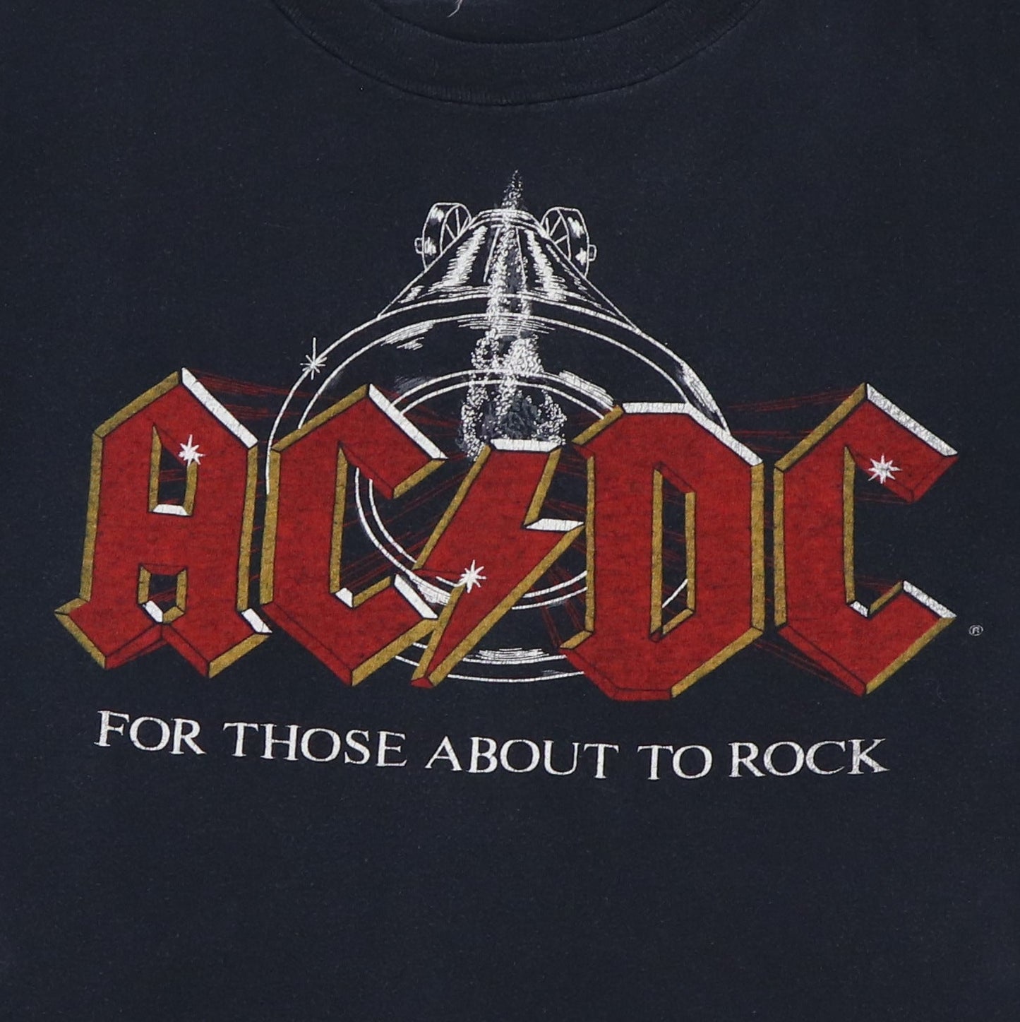 1981 ACDC For Those Bout To Rock Tour Shirt