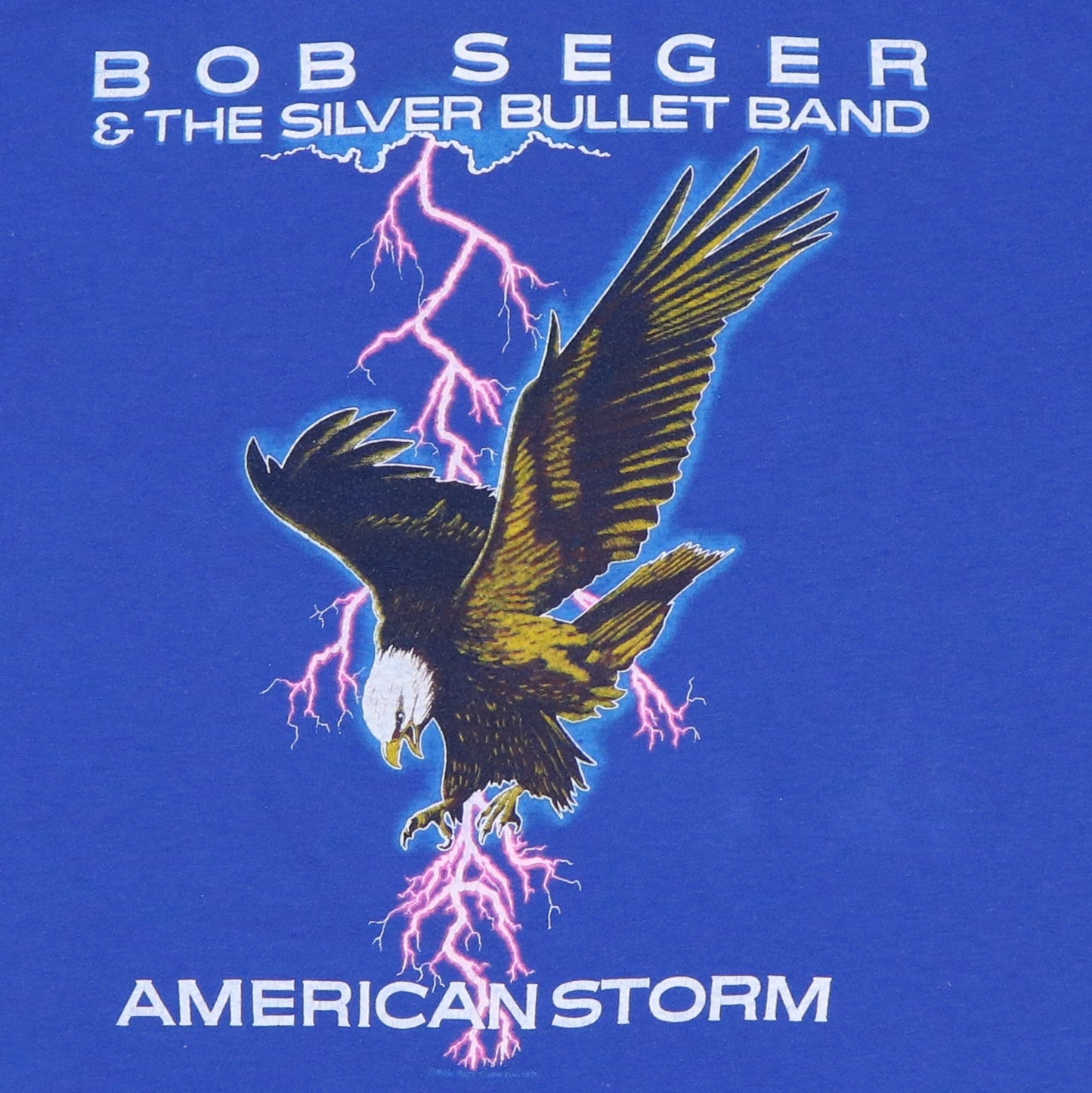 1986 Bob Seger American Storm Tour Shirt Style003
