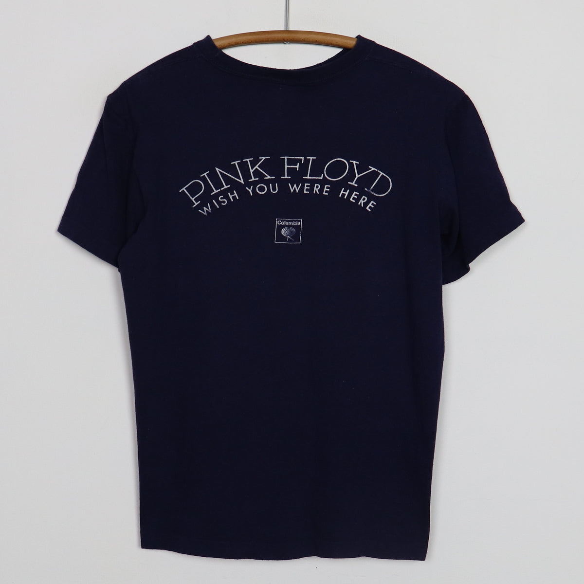 1975 Pink Floyd Wish You Were Here Columbia Records Promo Shirt