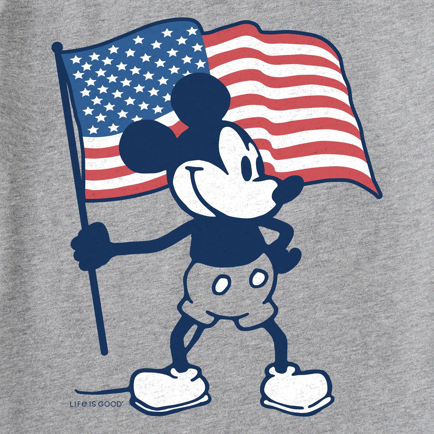 Kids Americana Steamboat Willie Short Sleeve Crusher Tee