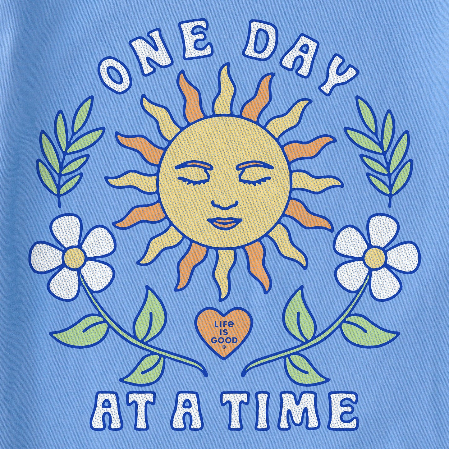 Women's One Day at a Time Sun Short Sleeve Crusher Tee