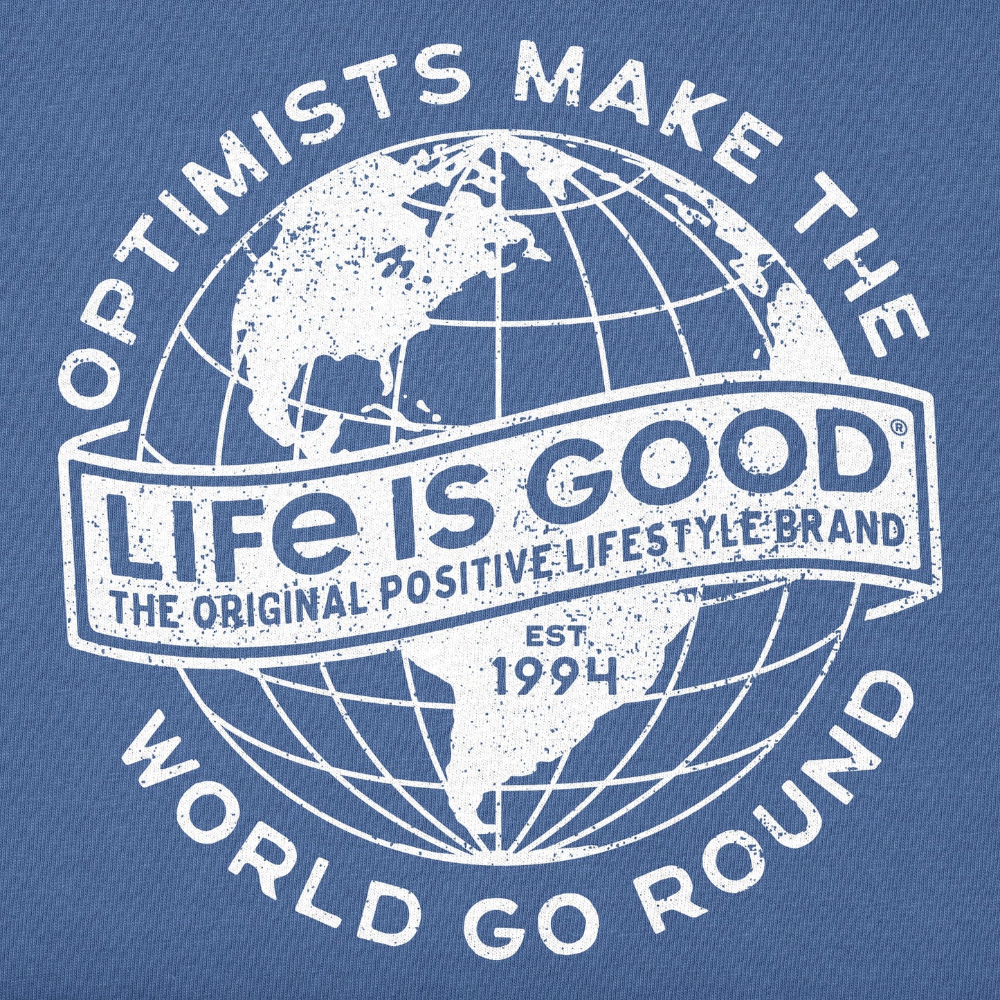 Women's Optimists Make the World Go Round Short Sleeve Tee