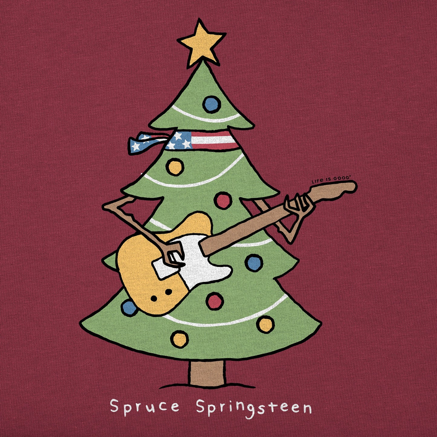 Women's Spruce Springsteen Long Sleeve Crusher Tee