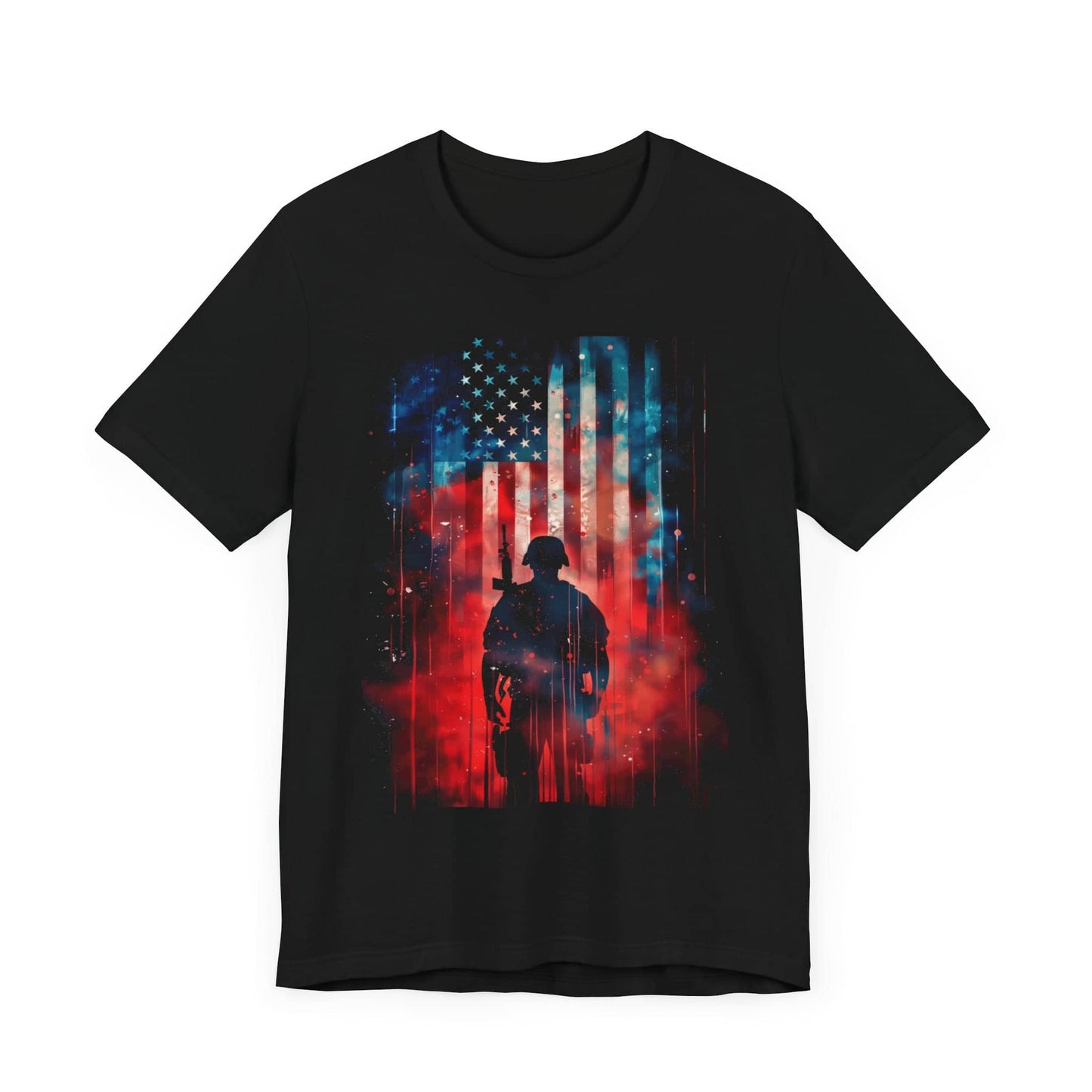 Brave Guardian: American Hero T-Shirt Unisex Jersey Short Sleeve Tee
