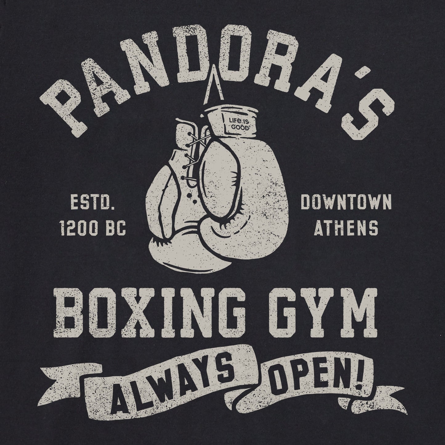 Women's Pandora's Boxing Gym Short Sleeve Crusher Boxy Tee