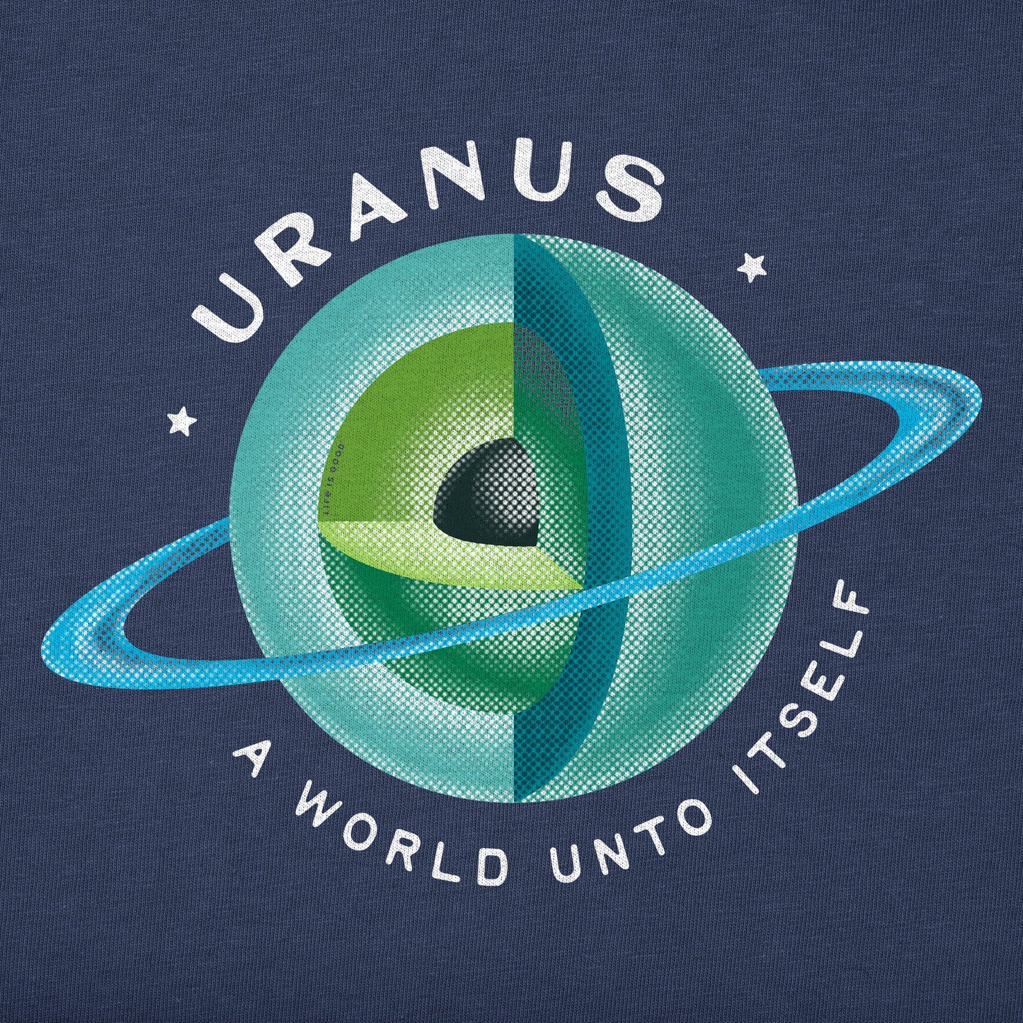 Men's Uranus A World Unto Itself Short Sleeve Tee
